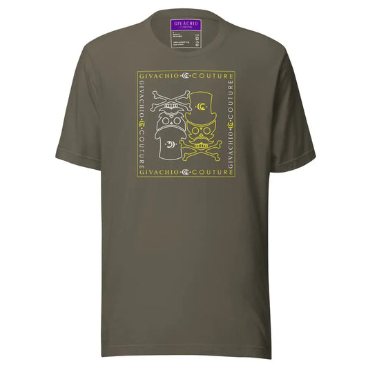 Atomic Skull T-Shirt - Army / S - T-Shirts
