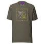 Atomic Skull T-Shirt - Army / S - T-Shirts