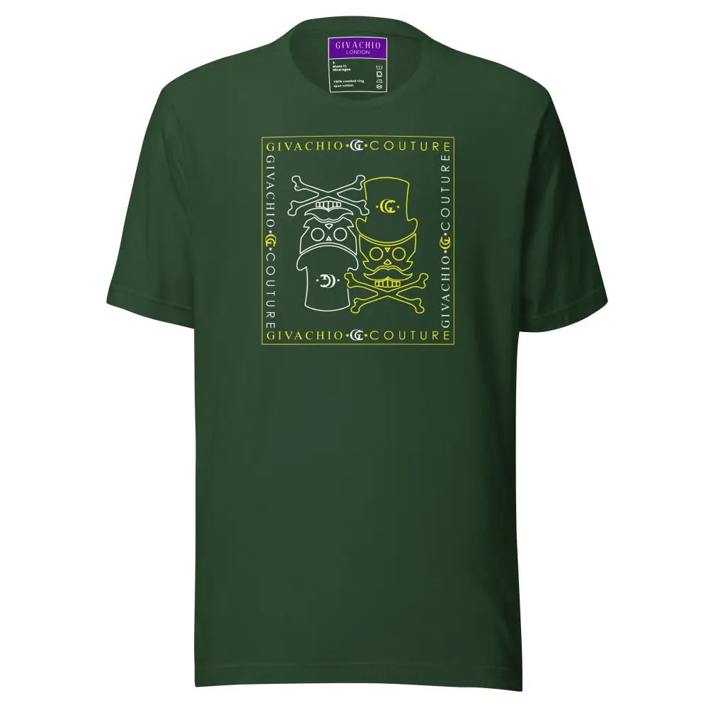 Atomic Skull T-Shirt - Forest / S - T-Shirts