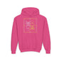 Atomic Skull Youth Hoodie - S / Heliconia - Kids clothes