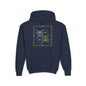 Atomic Skull Youth Hoodie - S / Navy - Kids clothes