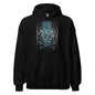 Black Casual Skull knot Hoodie - S