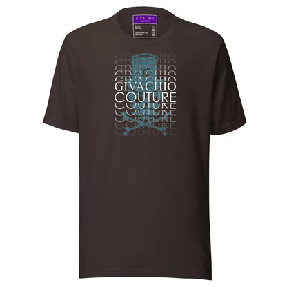 Black Casual Skull knot T-Shirt - Brown / S - T-Shirts