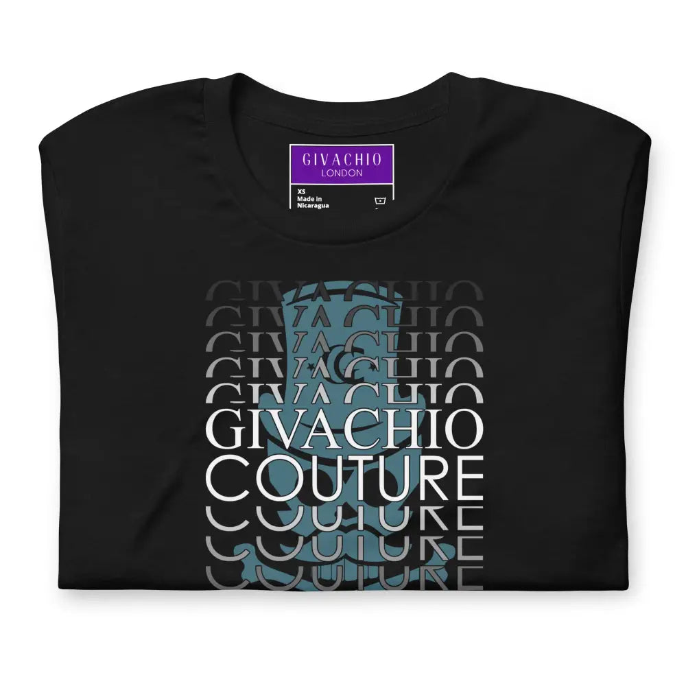 Black Casual Skull knot T-Shirt - T-Shirts