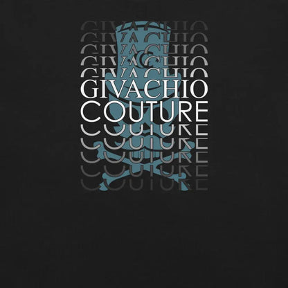 Black Casual Skull knot T-Shirt - T-Shirts
