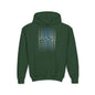 Black Casual Skull knot Youth Hoodie - S / Forest Green - Kids clothes