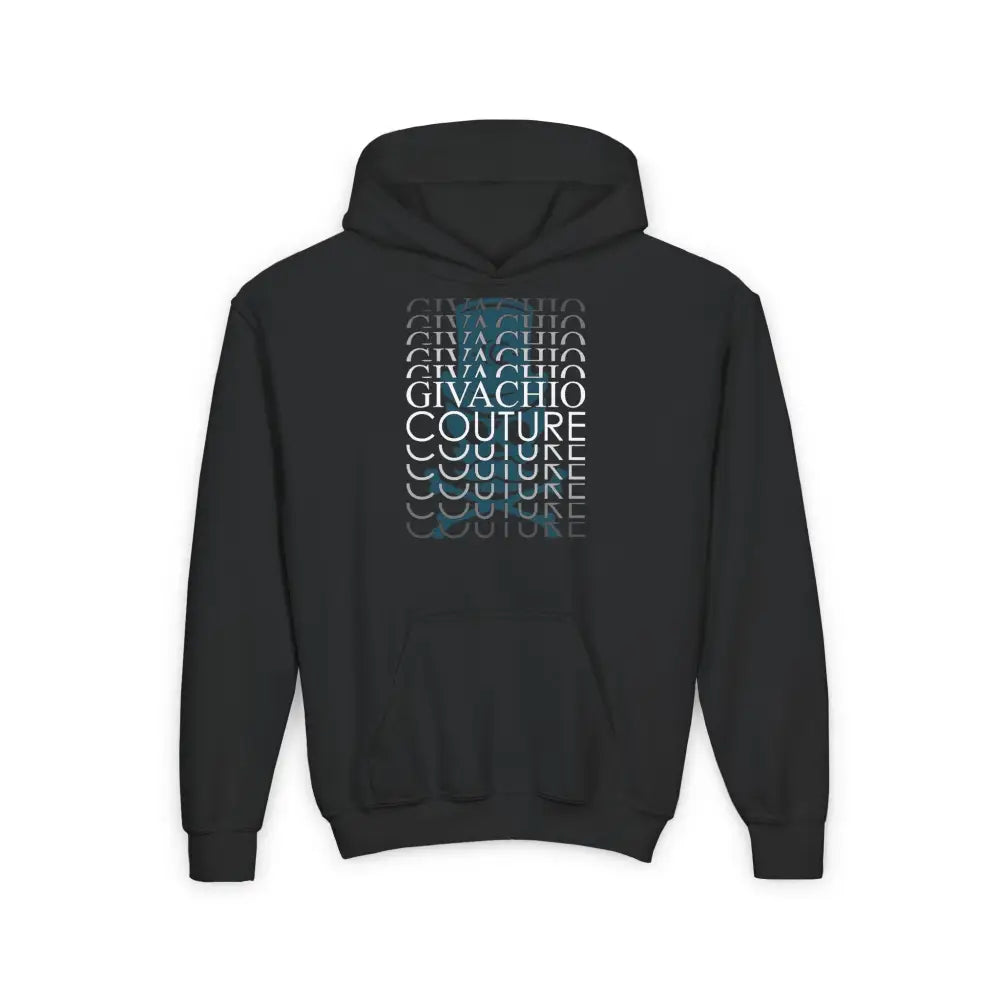 Black Casual Skull knot Youth Hoodie - S / Kids clothes