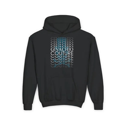 Black Casual Skull knot Youth Hoodie - S / Kids clothes