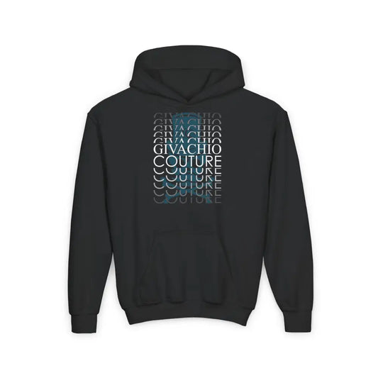 Black Casual Skull knot Youth Hoodie - S / Kids clothes