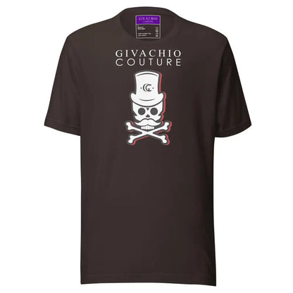 Black Cherry Skull T-Shirt - Brown / S - T-Shirts