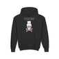 Black Cherry Skull Youth Hoodie - S / Kids clothes