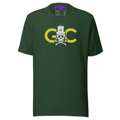 Black GC Skull Treasure T-Shirt - Forest / S - T-Shirts