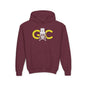 Black GC Skull Treasure Youth Hoodie - S / Maroon - Kids clothes
