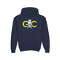 Black GC Skull Treasure Youth Hoodie - S / Navy - Kids clothes