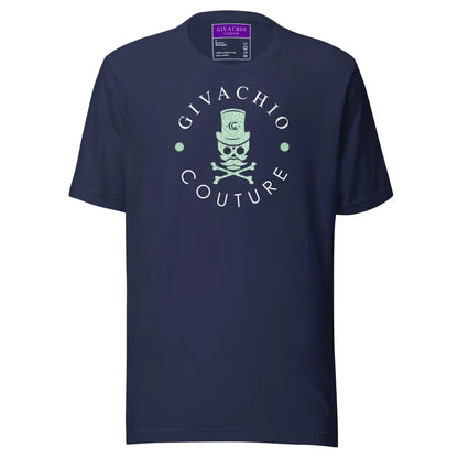 Black Glory Skull T-Shirt - Navy / S - T-Shirts