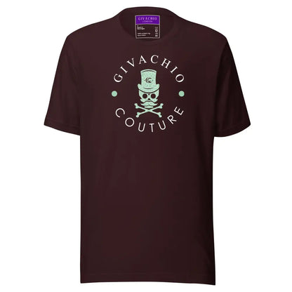 Black Glory Skull T-Shirt - Oxblood / S - T-Shirts