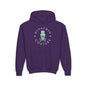 Black Glory Skull Youth Hoodie - S / Purple - Kids clothes
