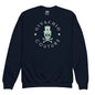 Black Glory Skull Youth Sweatshirt - Navy / XS