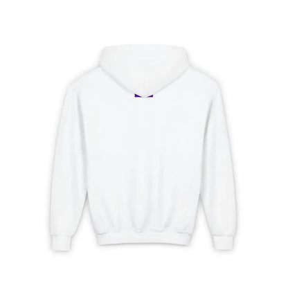Crimson Hues Skull Youth Hoodie - Kids clothes