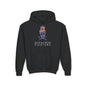 Dab Skull Youth Hoodie - S / Black - Kids clothes