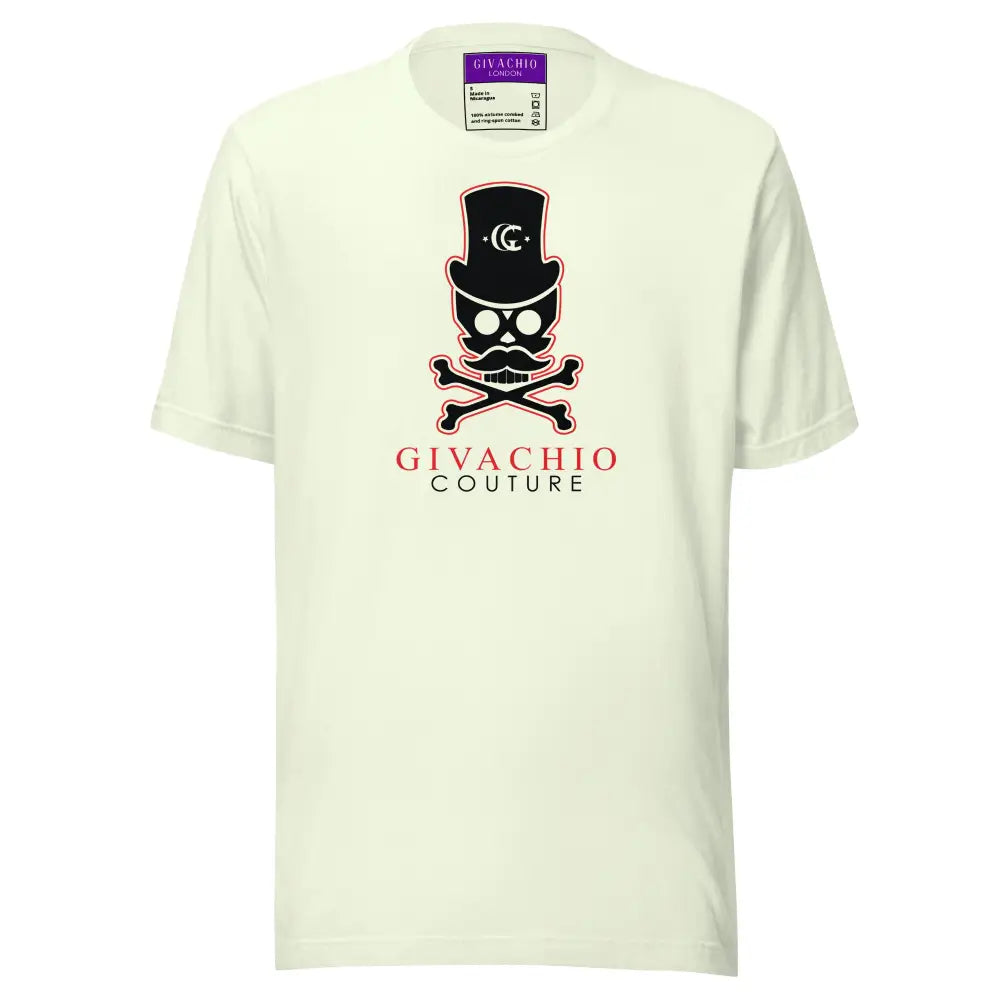 Deep Black Skull T-Shirt - Citron / S - T-Shirts