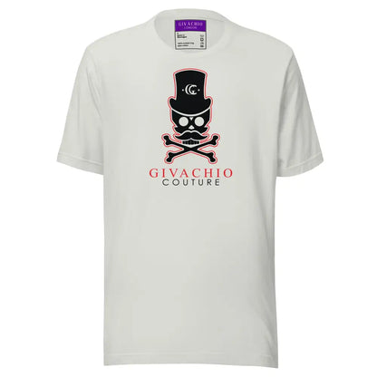 Deep Black Skull T-Shirt - Silver / S - T-Shirts