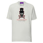 Deep Black Skull T-Shirt - Silver / S - T-Shirts