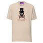 Deep Black Skull T-Shirt - Soft Cream / S - T-Shirts