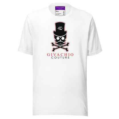 Deep Black Skull T-Shirt - White / S - T-Shirts