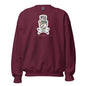 Dizblast Skull Sweatshirt - Maroon / S