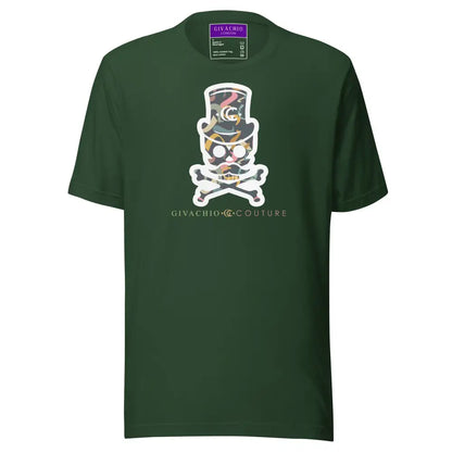 Dizblast Skull T shirt - Forest / S - T-Shirts