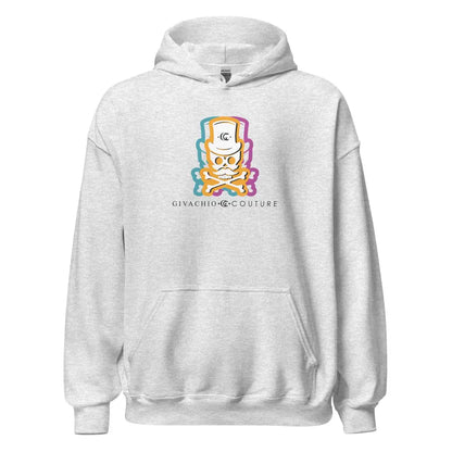Facit Skull Hoodie - Ash / S