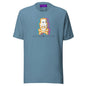 Facit Skull T-Shirt - Steel Blue / S - T-Shirts