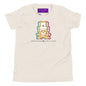 Facit Skull Youth T-Shirt - Heather Dust / S