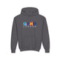 FleX GL Youth Hoodie - S / Dark Heather - Kids clothes