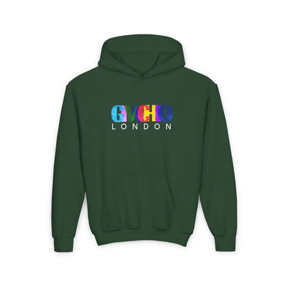 FleX GL Youth Hoodie - S / Forest Green - Kids clothes