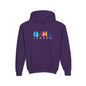 FleX GL Youth Hoodie - S / Purple - Kids clothes