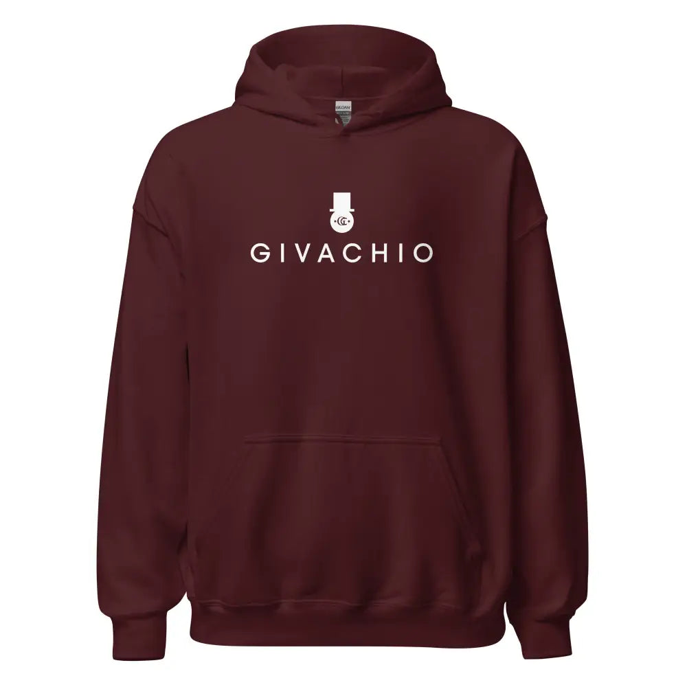 G Hat Man Hoodie - Maroon / S