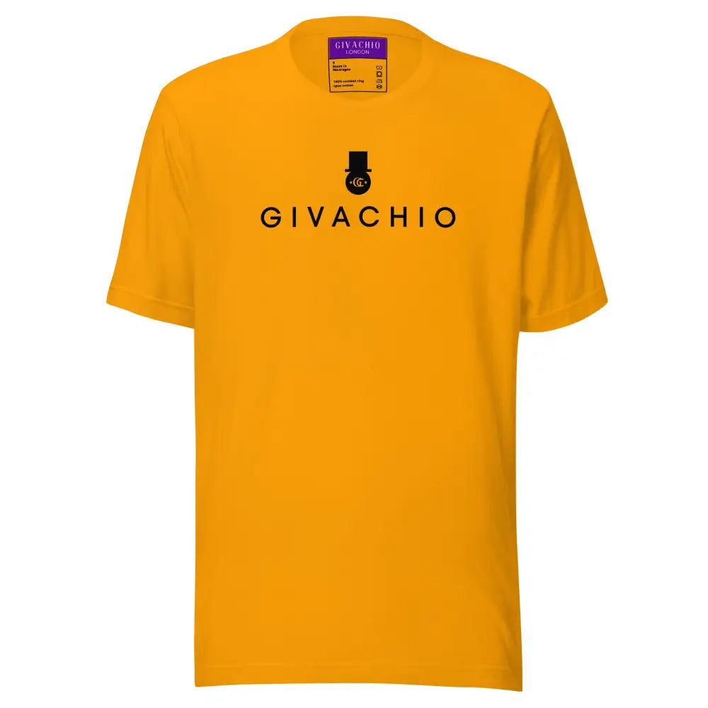 G Hat Man T-Shirt - Gold / S - T-Shirts