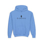 G Hat Man Youth Hoodie - S / Carolina Blue - Kids clothes