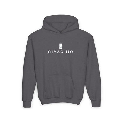 G Hat Man Youth Hoodie - S / Dark Heather - Kids clothes