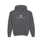 G Hat Man Youth Hoodie - S / Dark Heather - Kids clothes