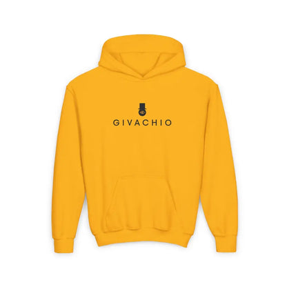 G Hat Man Youth Hoodie - S / Gold - Kids clothes
