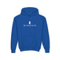 G Hat Man Youth Hoodie - S / Royal - Kids clothes