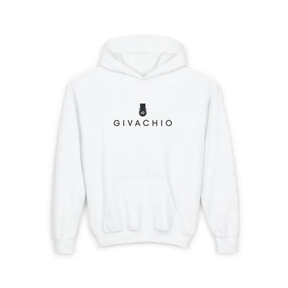 G Hat Man Youth Hoodie - S / White - Kids clothes