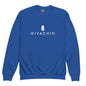 G Hat Man Youth Sweatshirt - Royal / XS