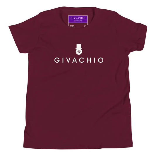 G Hat Man Youth T-Shirt - Maroon / S