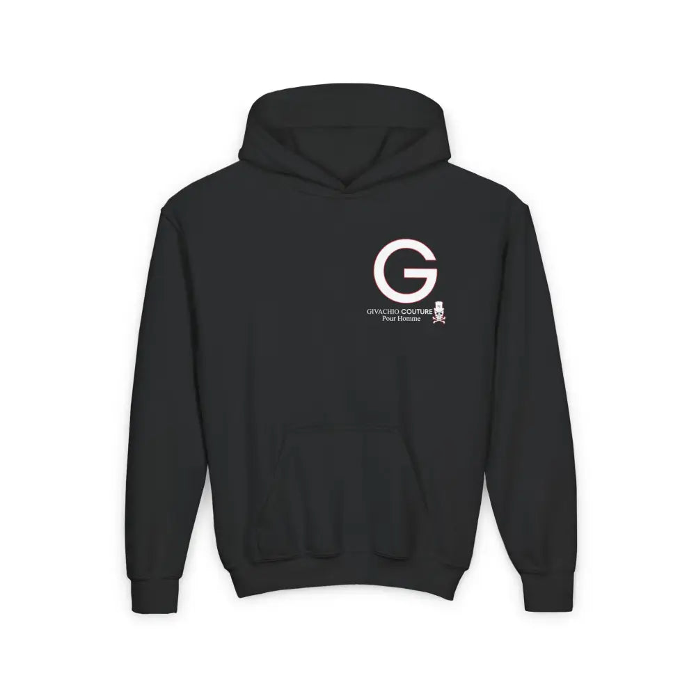 G Homme Youth Hoodie - S / Black - Kids clothes