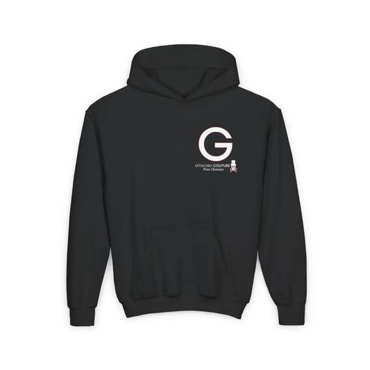 G Homme Youth Hoodie - S / Black - Kids clothes