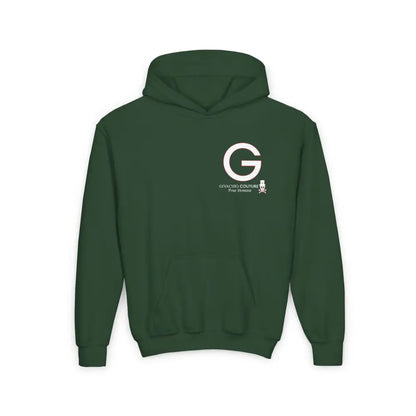 G Homme Youth Hoodie - S / Forest Green - Kids clothes